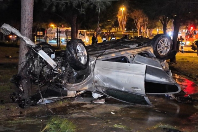 Kırmızı ışık ihlali kazaya neden oldu: 1'i ağır 6 yaralı