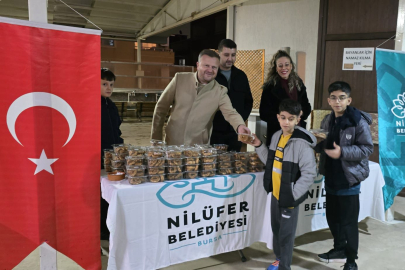 Nilüfer’de Berat Kandili bereketi