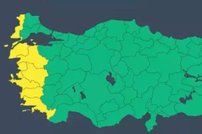 7 il için sarı alarm! Aman dikkat: 9 kuvvetinde geliyor