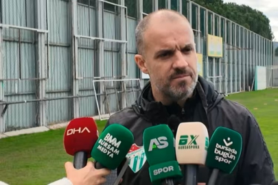 Bursaspor Teknik Direktörü Er: 'Herkesin bize karşı farklı hazırlandığını biliyoruz'
