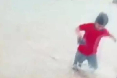 İzmir'de dereye düşen çocuk için arama çalışması başlatıldı