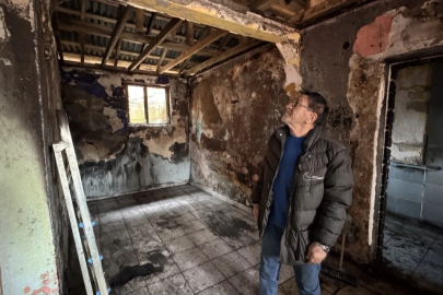 Zonguldak'ta yangında her şeyini kaybetti: Engelli vatandaş yardım eli bekliyor