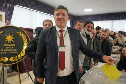 Esnaf odasından Turgay Durmuş'a güvenoyu