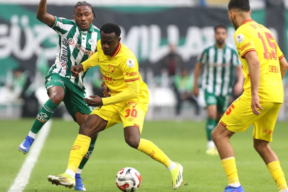 Konyaspor ile Göztepe'nin düellosunda kazanan çıkmadı