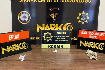 Şırnak'ta uyuşturucu operasyonu: 5 şüpheli gözaltında