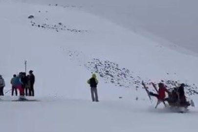 Üst üste yığıldılar: 6 yaralı