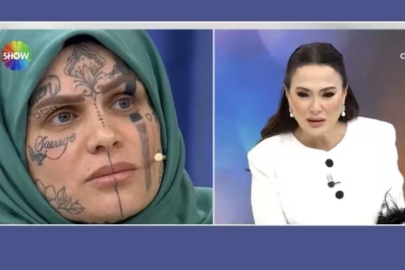 Didem Arslan Yılmaz'ın programına katılan Nazan'ın dövmeleri gündem oldu