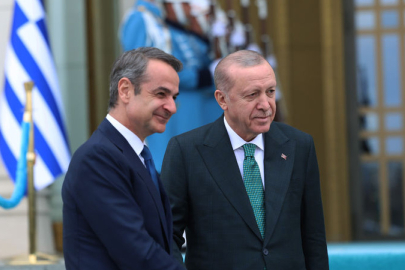 Cumhurbaşkanı Erdoğan, Yunanistan Başbakanı Miçotakis'i ağırlıyor
