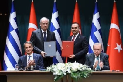 Bakan Kacır, Yunan mevkidaşı Theodorikakos ile bir araya geldi