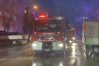Çorum'da ev yangını: Mahsur kalan aileyi itfaiye kurtardı