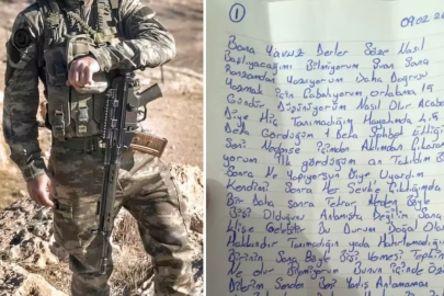 Zincir markette çalışan genç kız, kendisine aşık olan askerin mektubunu paylaştı!