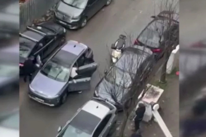 Beşiktaş'ta park yeri kavgasında kan aktı! Araçtan çıkartıp sokakta sürüklediler