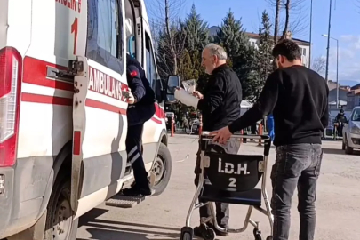 Ağaç budarken bileğini kesti