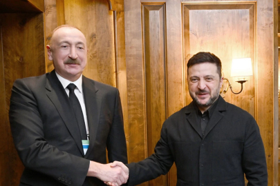 Azerbaycan Cumhurbaşkanı Aliyev ile Zelenski Münih'te görüştü