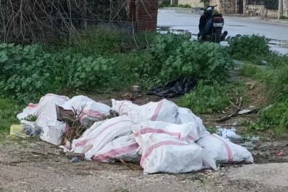 Bodrum'da boş araziye moloz ve atık döken kişiye 50 bin lira ceza