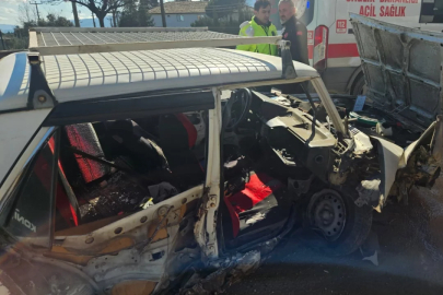 Bursa'da sürücü bu araçtan yara almadan çıktı!