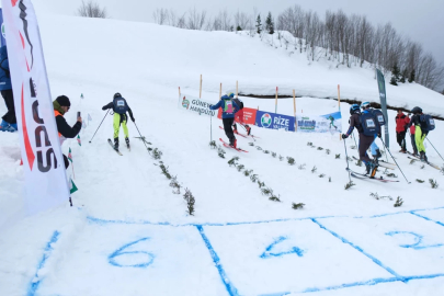 Dağ Kayağı Türkiye Şampiyonası Rize’de başladı