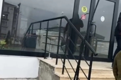 Emlak ofisine silahlı saldırı