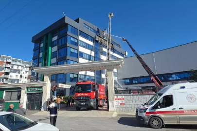 Gebze'de üretim tesisinde çıkan yangın söndürüldü