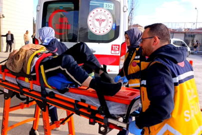 İnegöl'de traktörün altında kalan adam yaralandı!