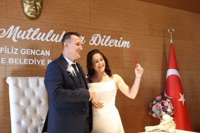 Trakya'da 68 çift Sevgililer Günü'nde evlendi