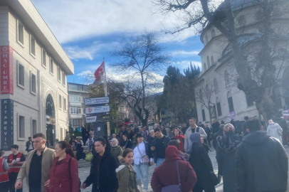 Bursa'da bahar havası! Şubat ortasında meydanlar doldu...