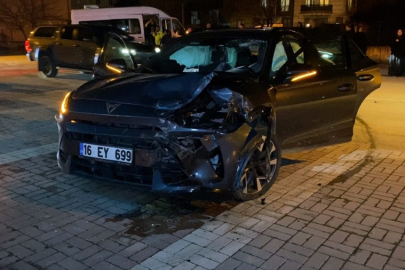 Bursa İnegöl'de korkutan kaza: Çok sayıda yaralı