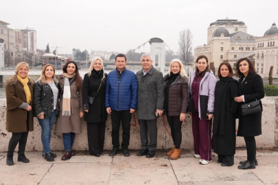 Osmangazi Belediyesi 11 ülkeden 350 kadını Üsküp'te bir araya getirdi