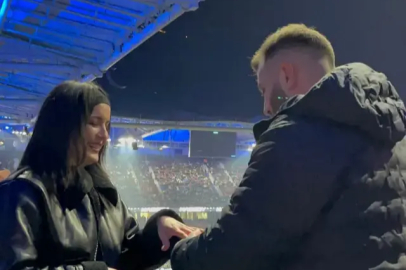 Sakin sakin maç izlerken hayatının en mutlu anlarından birini yaşadı