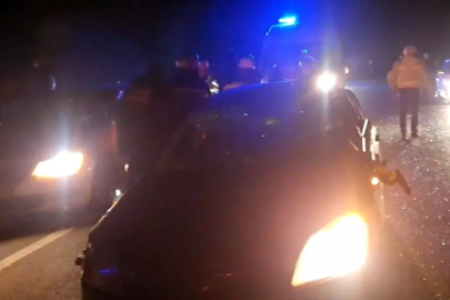 Yozgat'ta otomobil takla attı, 5 kişi yaralandı