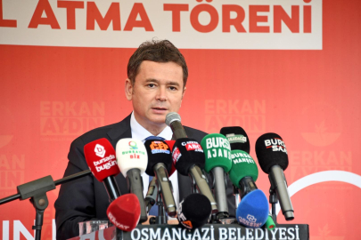 Başkan Aydın’dan Osmangazi’ye Çifte Hizmet