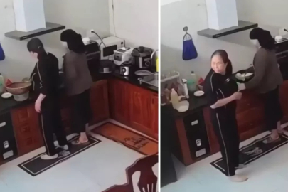 Mutfakta can veren kadının son anları...