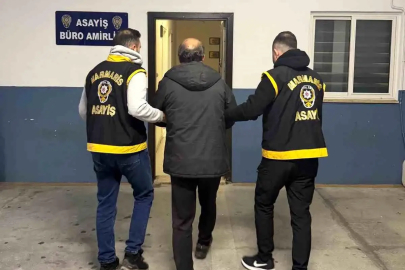 Hapis cezası aranan şahıs Marmaris'te yakalandı