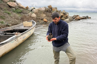 Bursa'da balıkçının ağından tarih çıktı!