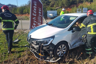 Bursa yolunda trafik kazası! Yaralılar var...