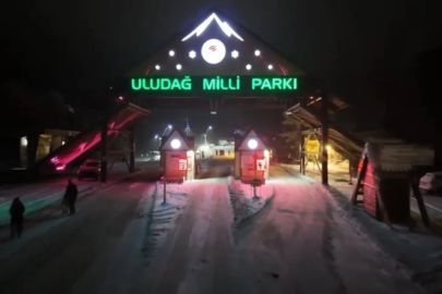 Uludağ'da kar alarmı! Kalınlık 160 santime ulaştı