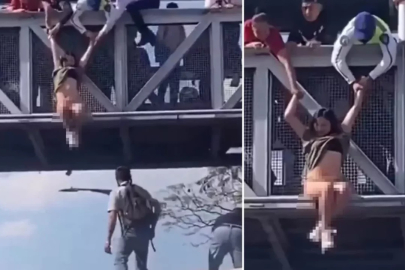 Canına kıymak isteyen genç kadın için seferber oldular!