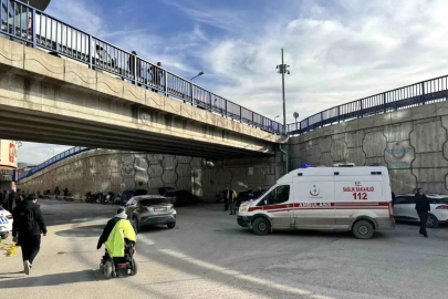 Köprüde can pazarı: Tutunamayınca yere düştü