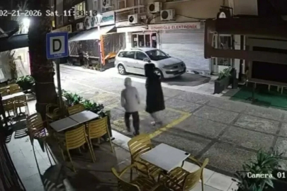 Manisa'da bir kadının 10 yaşındaki çocuğa hırsızlık yaptırdığı anlar kameraya yansıdı