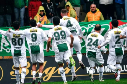 Bursaspor yeniden zirveye çıktı