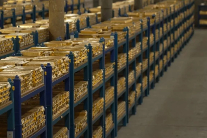 Dünyanın en büyük altın deposuna girildi: 60 ülkenin serveti burada