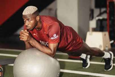 Galatasaray'a Osimhen'den müjde