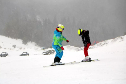 Kartalkaya'da kayak sezonu, bayram sonuna kadar devam edecek