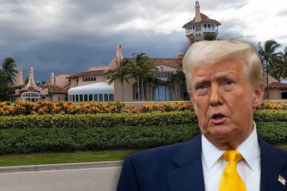 Trump'ın konutuna girmek isteyen bir kişi öldürüldü