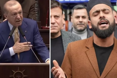 'Kabe'de hacılar hu der Allah' akımına Cumhurbaşkanı Erdoğan da kayıtsız kalamadı!
