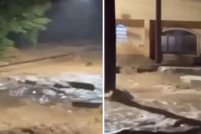 Şiddetli yağmurlar felakete yol açtı: Yüzlerce tabut sokaklarda sürüklendi