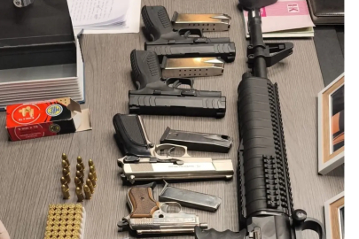 Atölyeye çevrilen evde kalem görünümlü silahlar ele geçirildi