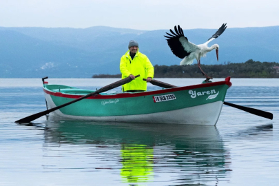 Bursa'da beklenen kavuşma gerçekleşti! Yaren leylek yine geldi