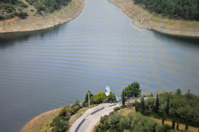 Bursa'da susuzluktan çatlayan baraj gölünde son durum!
