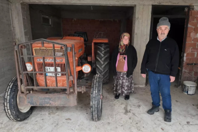 Köyden kullandığı traktörüne otoyolda ceza kesildi, icralık oldu